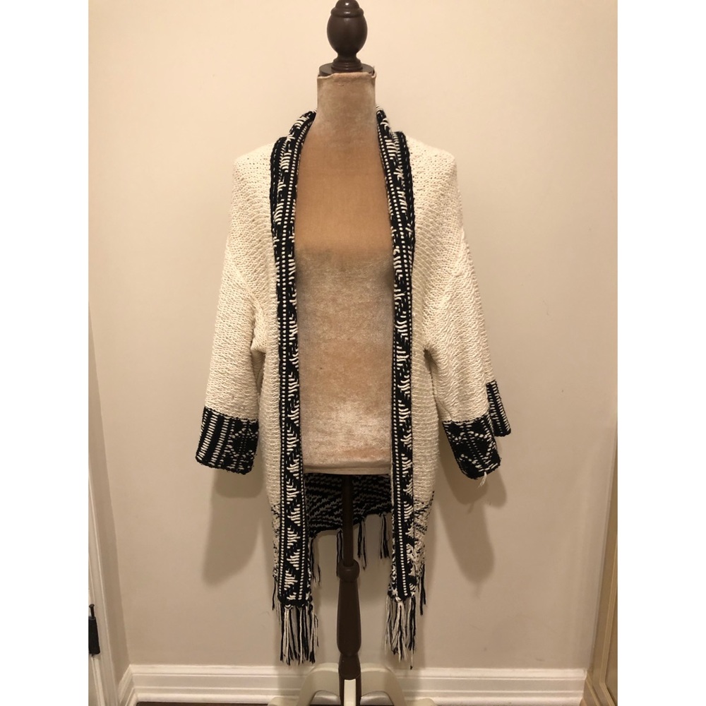 Zara oversized knit cardigan